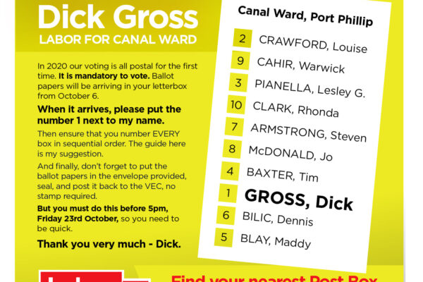 8 Dick Gross, How to Vote